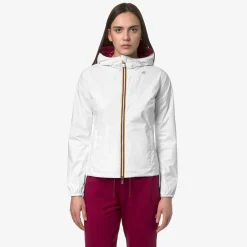 Sale K-Way LILY PLUS.2 REVERSIBLE White-redd