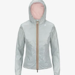 Best K-Way LILY PLUS.2 REVERSIBLE Pink-greys