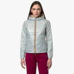 Best K-Way LILY PLUS.2 REVERSIBLE Pink-greys