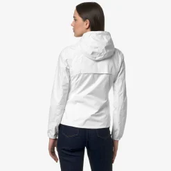 Hot K-Way LILY PLUS.2 REVERSIBLE White-beige