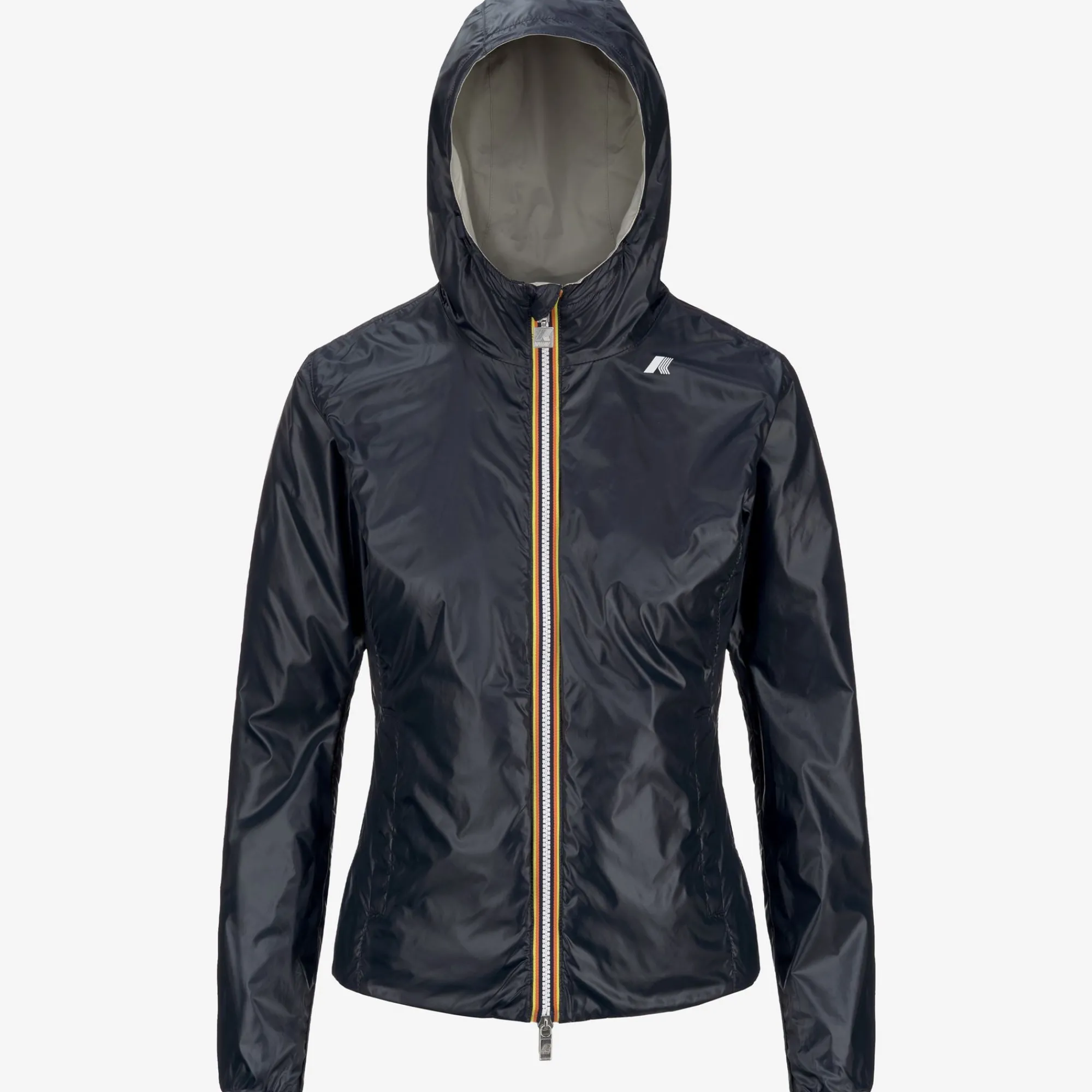Outlet K-Way LILY PLUS.2 REVERSIBLE Beigelt-blued
