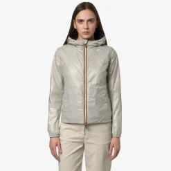 Sale K-Way LILY PLUS.2 REVERSIBLE Blackp-beigelt