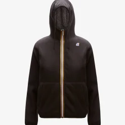 New K-Way LILY POLAR REVERSIBLE Blackpure-greysmoked