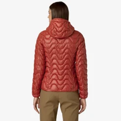 K-Way LILY QUILTED WARM Redpompeian