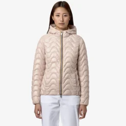 Online K-Way LILY QUILTED WARM Pinkgardenia