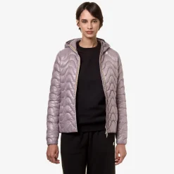 Clearance K-Way LILY QUILTED WARM Violetdusty