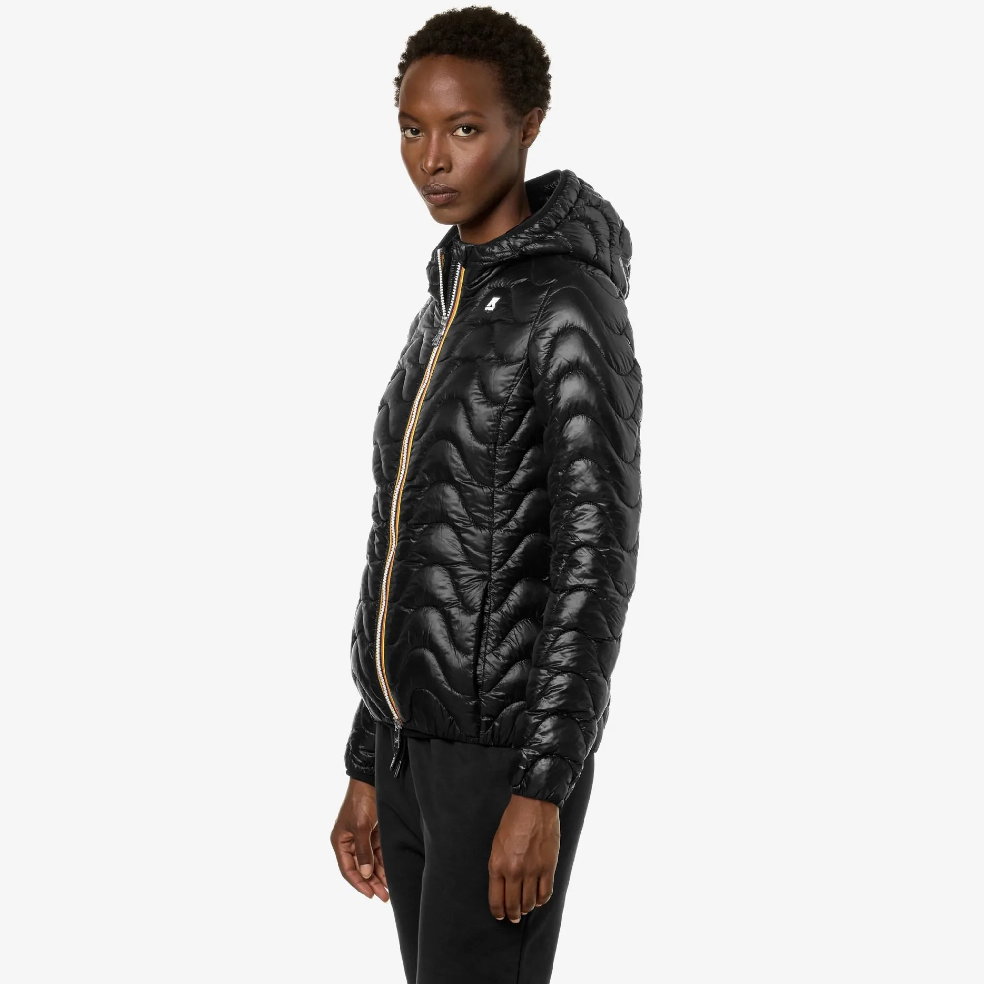 Sale K-Way LILY QUILTED WARM Blackpure