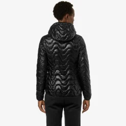 Sale K-Way LILY QUILTED WARM Blackpure