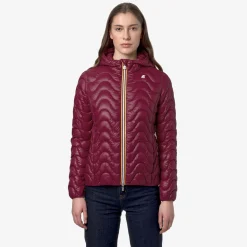 Clearance K-Way LILY QUILTED WARM Reddk