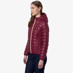 Clearance K-Way LILY QUILTED WARM Reddk