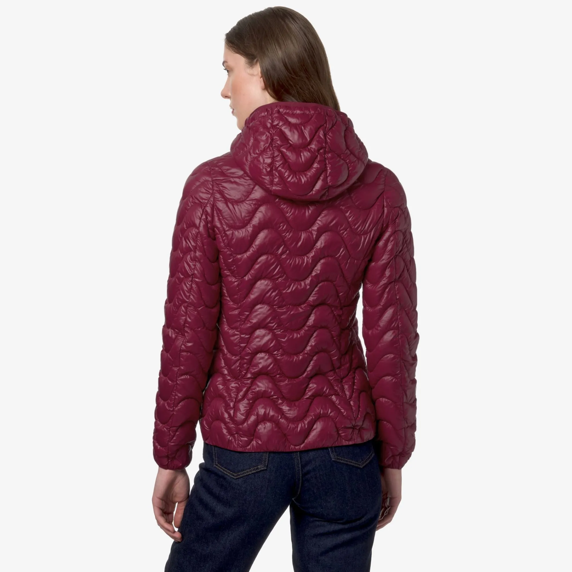 Clearance K-Way LILY QUILTED WARM Reddk