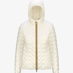 K-Way LILY QUILTED WARM Whitegardenia