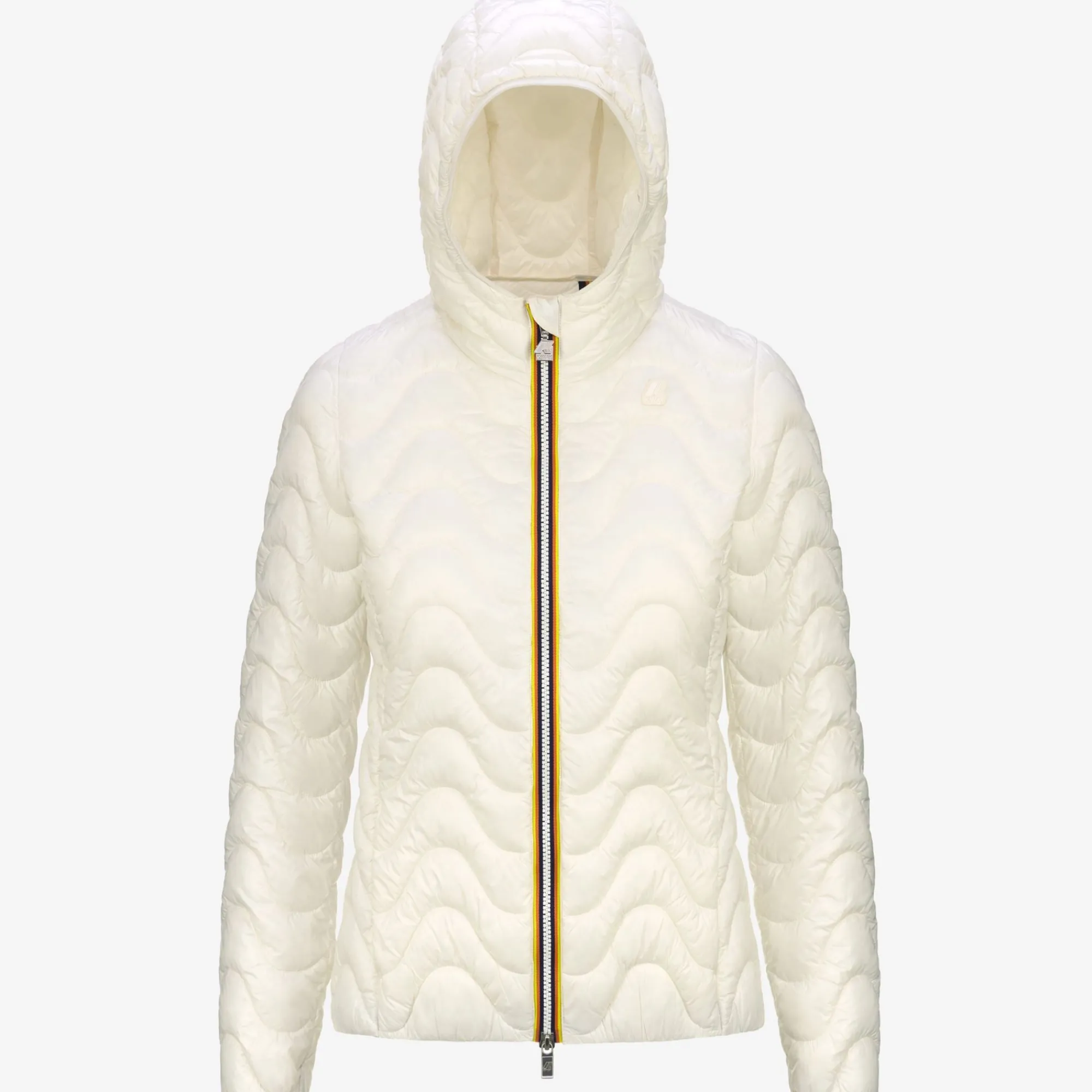 K-Way LILY QUILTED WARM Whitegardenia