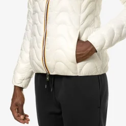 K-Way LILY QUILTED WARM Whitegardenia