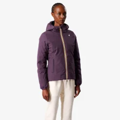 Clearance K-Way LILY ST THERMO REVERSIBLE Violetp-violetd