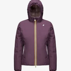 Clearance K-Way LILY ST THERMO REVERSIBLE Violetp-violetd