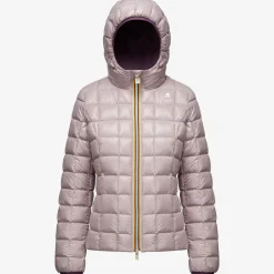 Clearance K-Way LILY ST THERMO REVERSIBLE Violetp-violetd