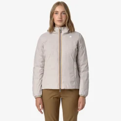 New K-Way LILY ST THERMO REVERSIBLE Beigeg-brownc