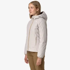 New K-Way LILY ST THERMO REVERSIBLE Beigeg-brownc