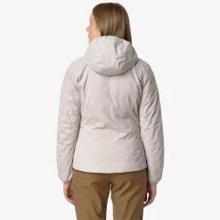 New K-Way LILY ST THERMO REVERSIBLE Beigeg-brownc