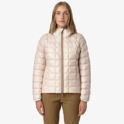 Online K-Way LILY ST THERMO REVERSIBLE Whiteg-pinkt