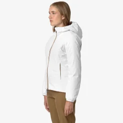 Online K-Way LILY ST THERMO REVERSIBLE Whiteg-pinkt