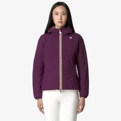Clearance K-Way LILY ST THERMO REVERSIBLE Violetdk-pinkt