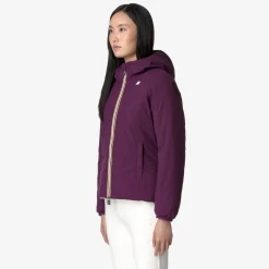 Clearance K-Way LILY ST THERMO REVERSIBLE Violetdk-pinkt