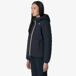 New K-Way LILY ST THERMO REVERSIBLE Blued-bluelt