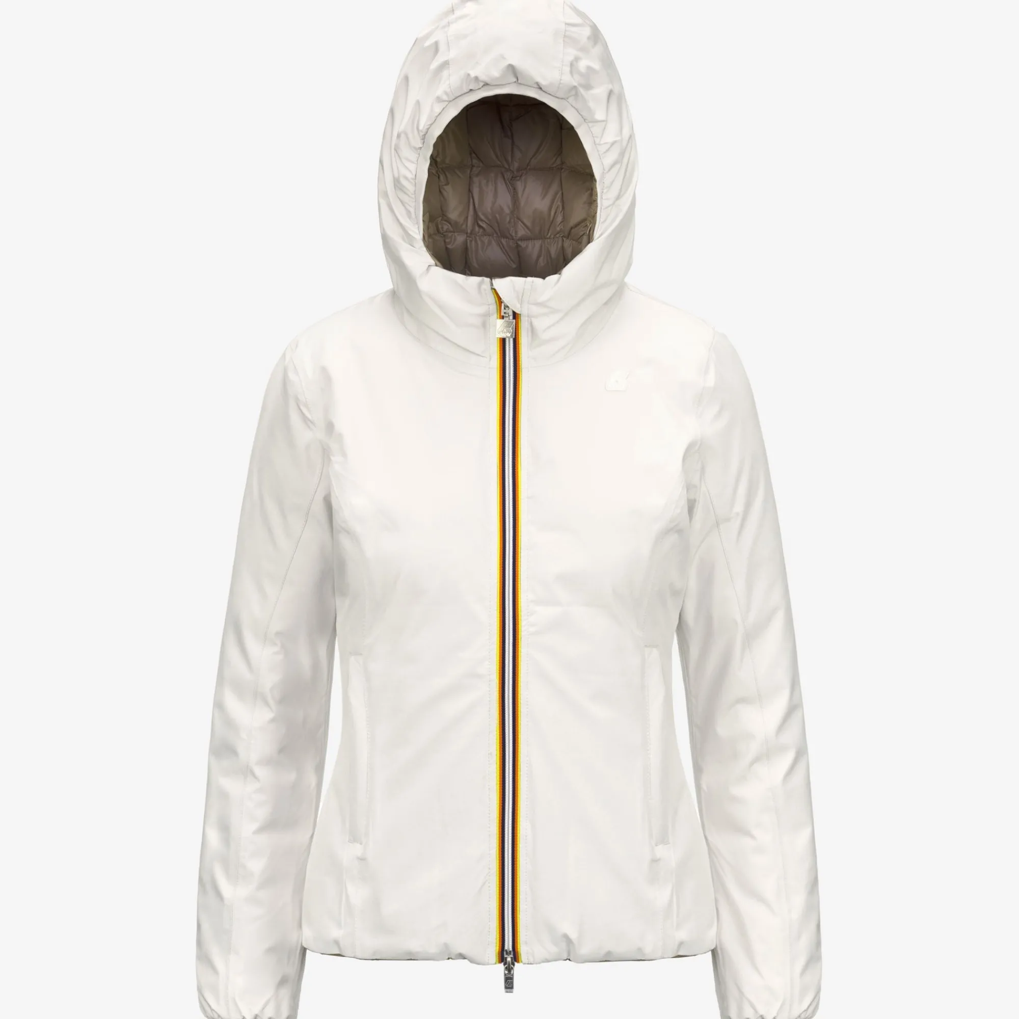Best K-Way LILY ST THERMO REVERSIBLE Whiteg-beiget