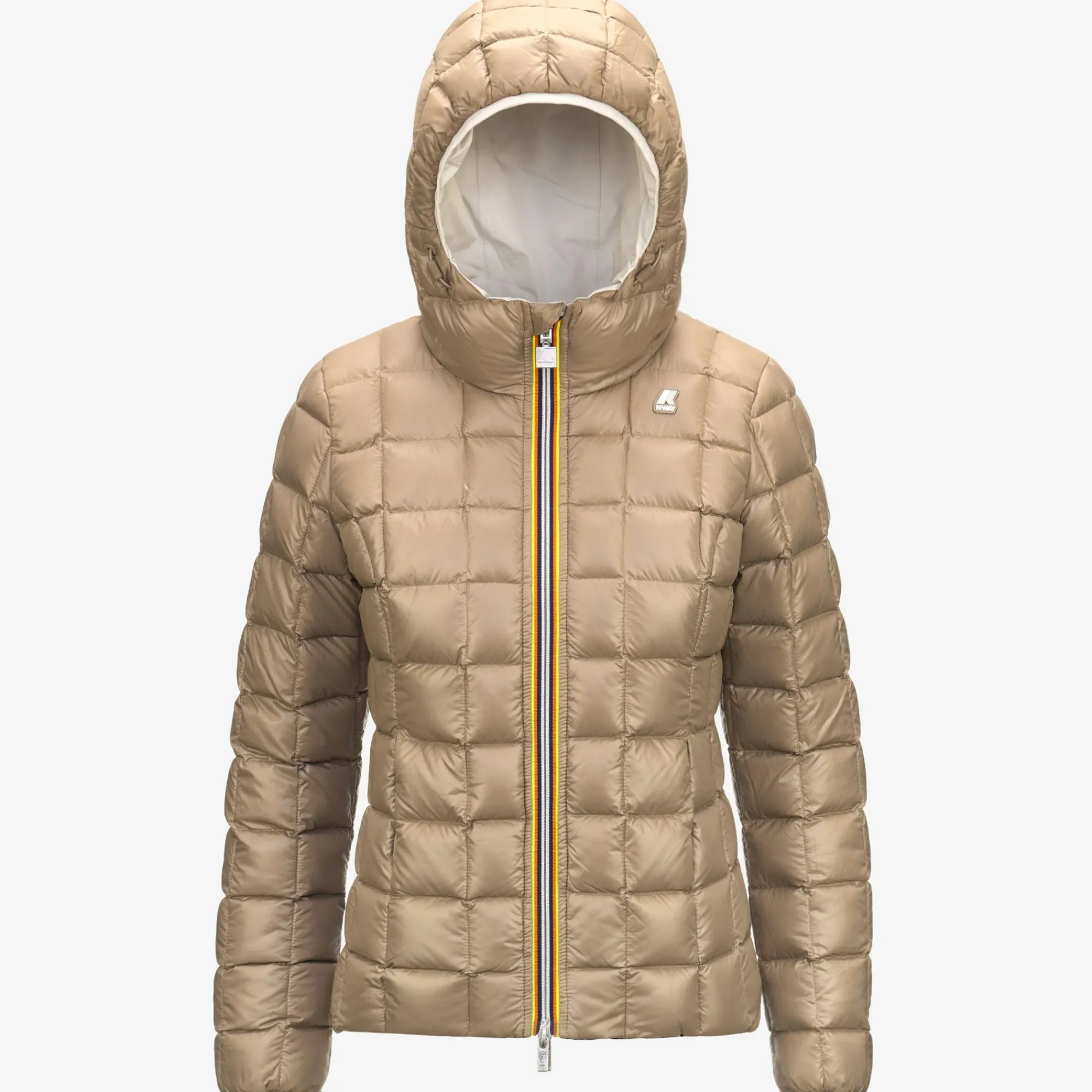 Best K-Way LILY ST THERMO REVERSIBLE Whiteg-beiget