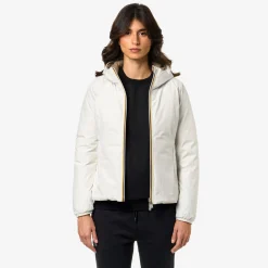 Best K-Way LILY ST THERMO REVERSIBLE Whiteg-beiget