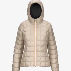 Best K-Way LILY ST THERMO REVERSIBLE Blackp-beigeg