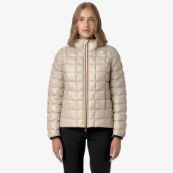 Best K-Way LILY ST THERMO REVERSIBLE Blackp-beigeg
