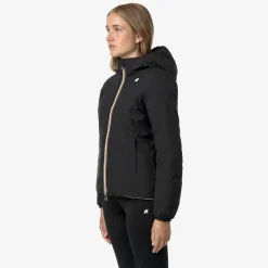 Best K-Way LILY ST THERMO REVERSIBLE Blackp-beigeg