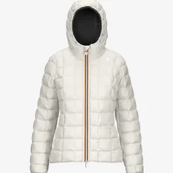 Sale K-Way LILY ST THERMO REVERSIBLE Blackpure-whitegardenia