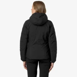 Sale K-Way LILY ST THERMO REVERSIBLE Blackpure-whitegardenia