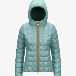 Online K-Way LILY ST THERMO REVERSIBLE Greenp-greena