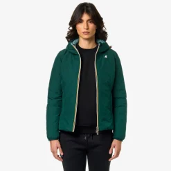 Online K-Way LILY ST THERMO REVERSIBLE Greenp-greena