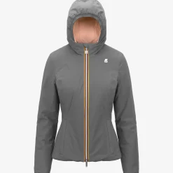 Sale K-Way LILY ST WARM REVERSIBLE Greym-pinka