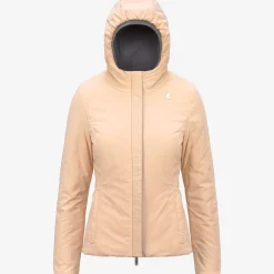 Sale K-Way LILY ST WARM REVERSIBLE Greym-pinka