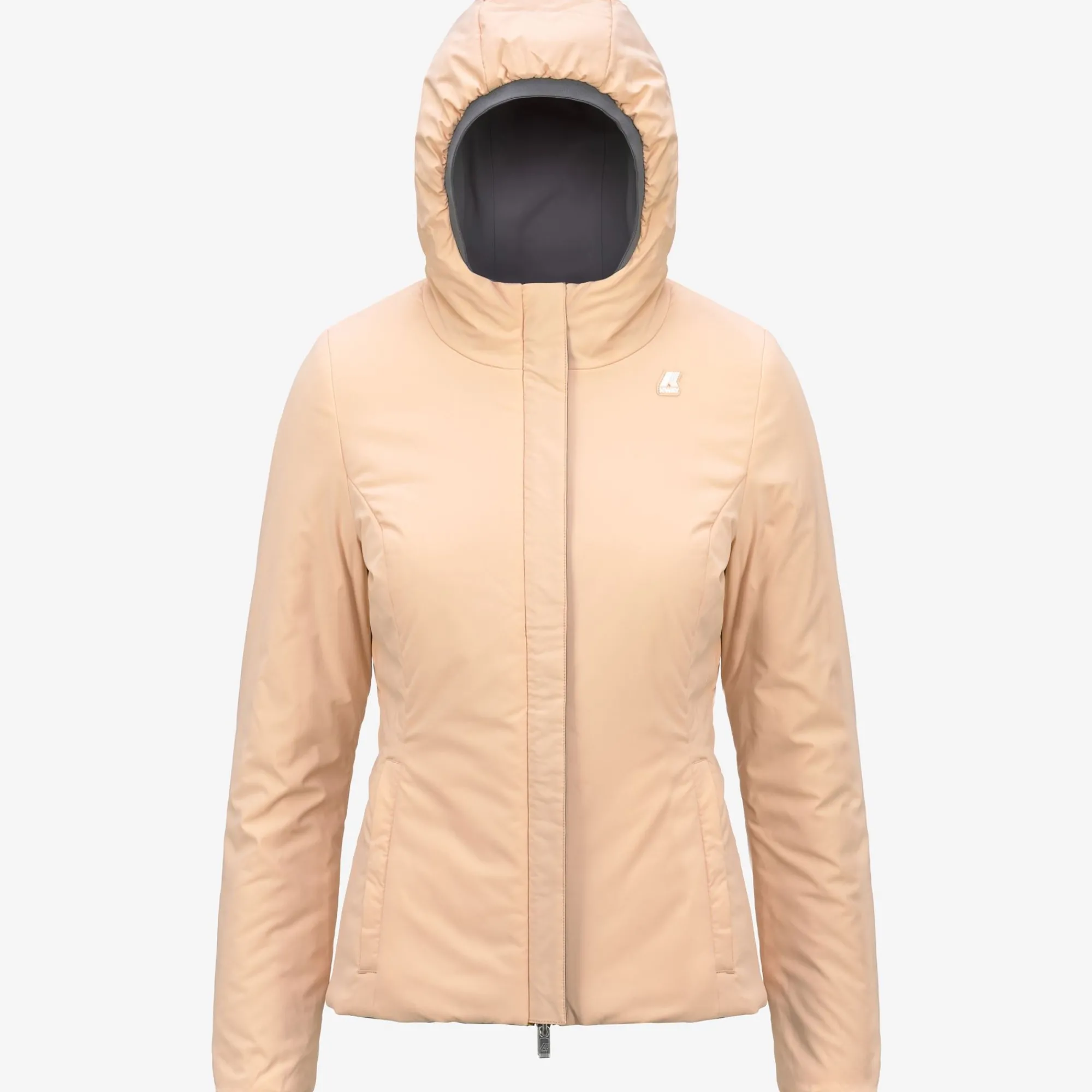 Sale K-Way LILY ST WARM REVERSIBLE Greym-pinka