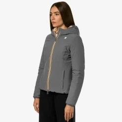 Sale K-Way LILY ST WARM REVERSIBLE Greym-pinka