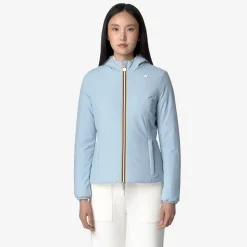 Discount K-Way LILY ST WARM REVERSIBLE Bluea-whiteg