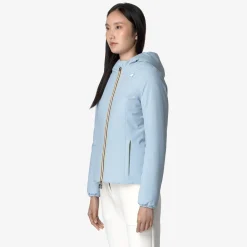 Discount K-Way LILY ST WARM REVERSIBLE Bluea-whiteg