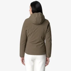 Best K-Way LILY ST WARM REVERSIBLE Browng-pinkt
