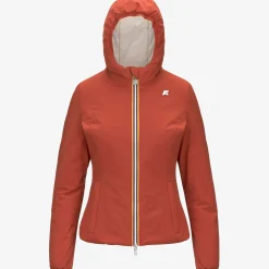 Online K-Way LILY ST WARM REVERSIBLE Redp-pinkt