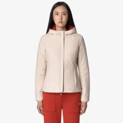 Online K-Way LILY ST WARM REVERSIBLE Redp-pinkt