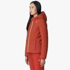 Online K-Way LILY ST WARM REVERSIBLE Redp-pinkt