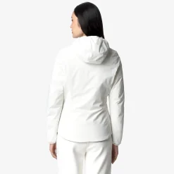 Outlet K-Way LILY ST WARM REVERSIBLE Whitegardenia-blackpure